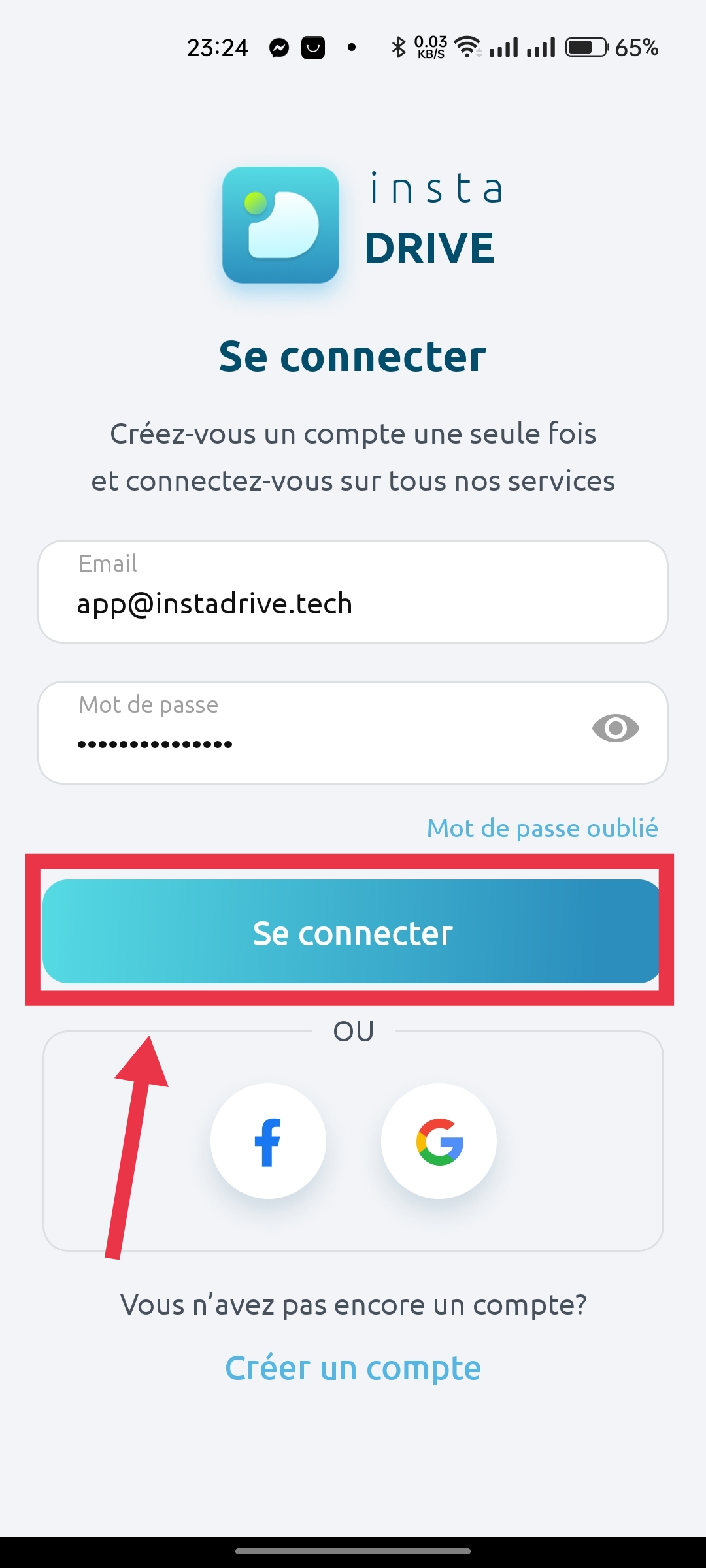 Se connecter à votre compte